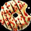 STRAW JELLY JAM DONUT